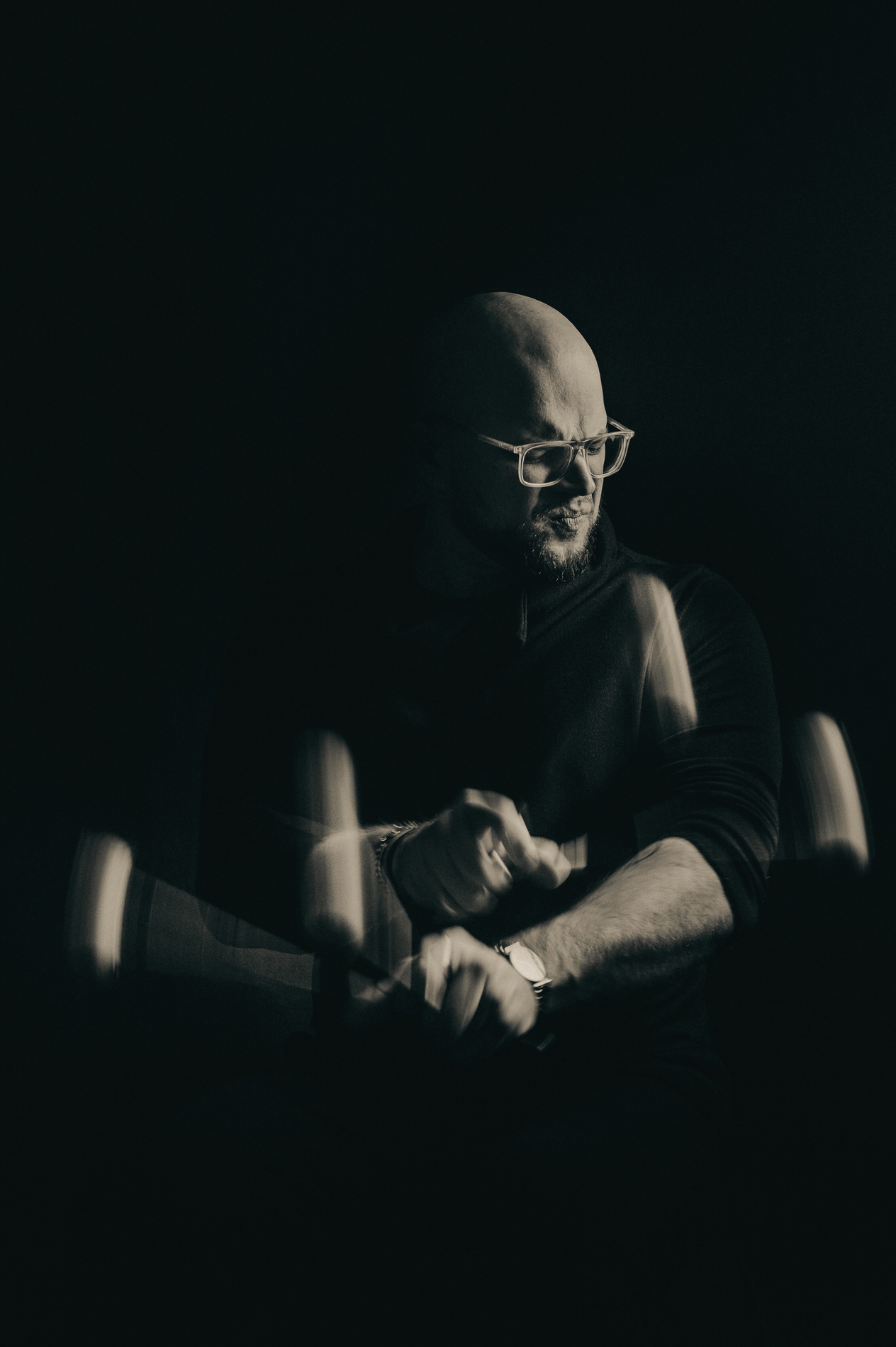 Bartek Miler w ruchu