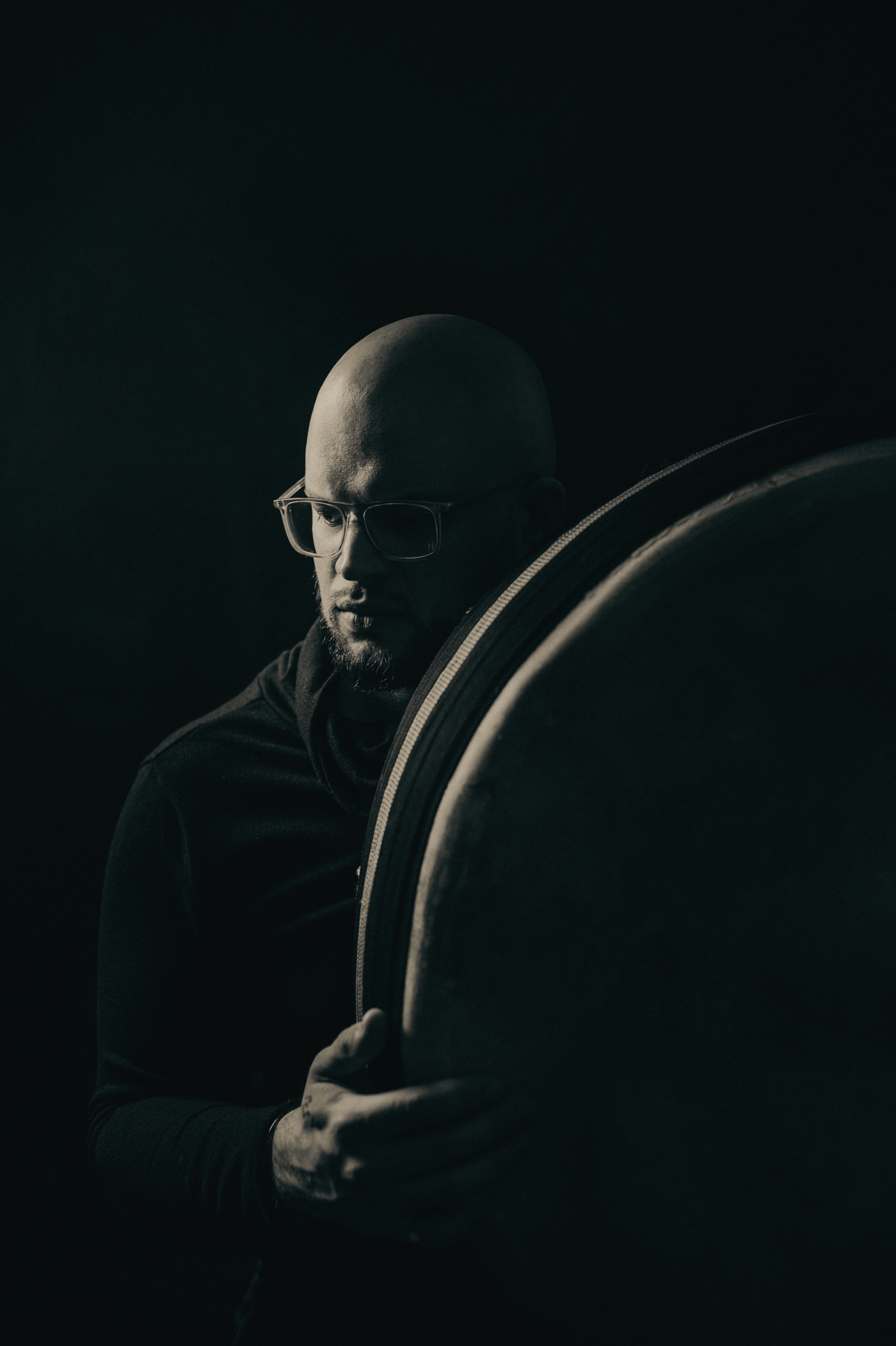 Bartek Miler z frame drumem